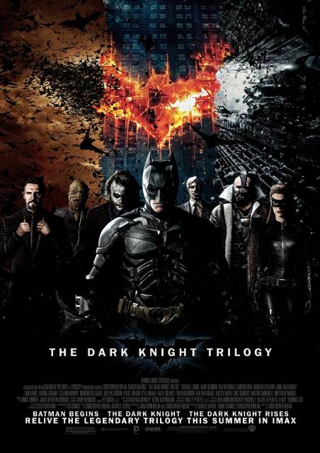 DARK KNIGHT TRILOGY (2005, 2008, 2012) 